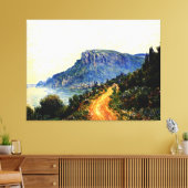 Monaco Corniche Leinwanddruck (Insitu (Wohnzimmer))