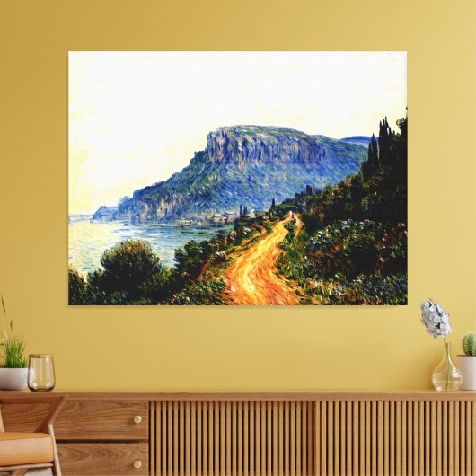 Monaco Corniche Leinwanddruck (Insitu (Wohnzimmer))