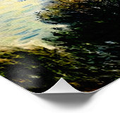 Monaco Corniche Poster (Ecke)