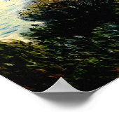 Monaco Corniche Poster (Ecke)