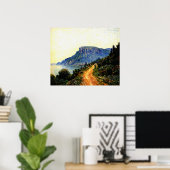 Monaco Corniche Poster (Heimbüro)