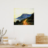 Monaco Corniche Poster (Küche)