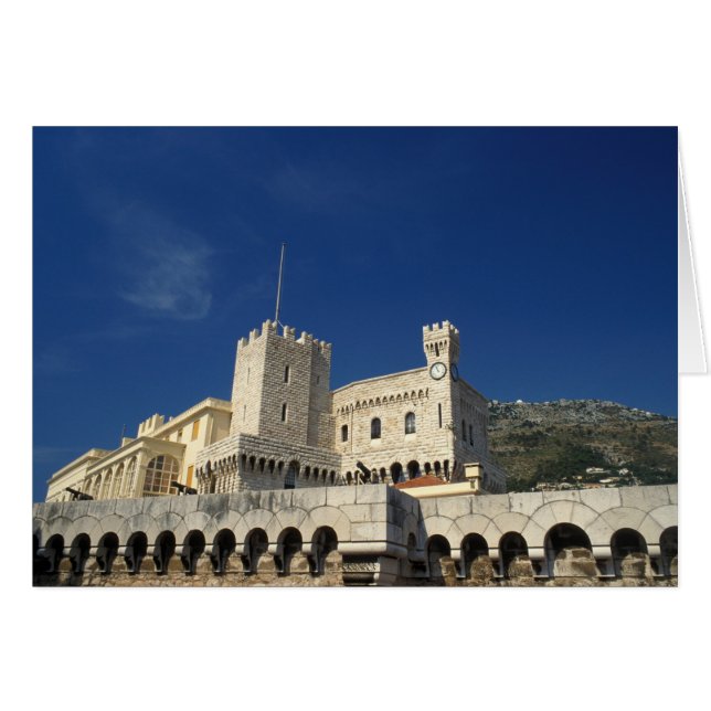 Monaco, Côte d'Azur, Fürstenpalast. (Vorderseite (Horizontal))