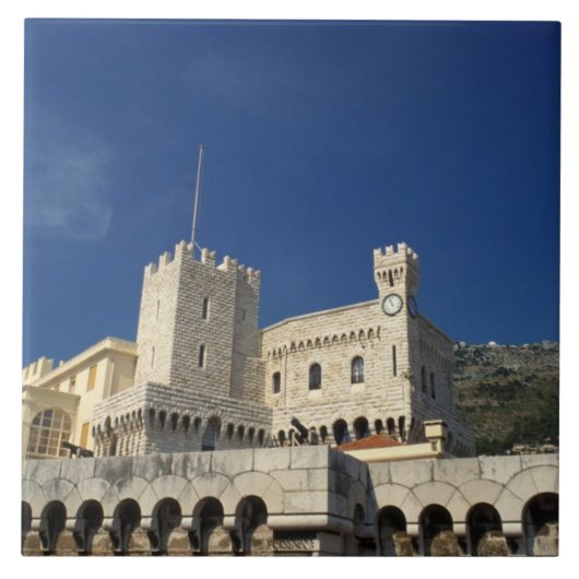 Monaco, Côte d'Azur, Fürstenpalast. Fliese (Vorderseite)