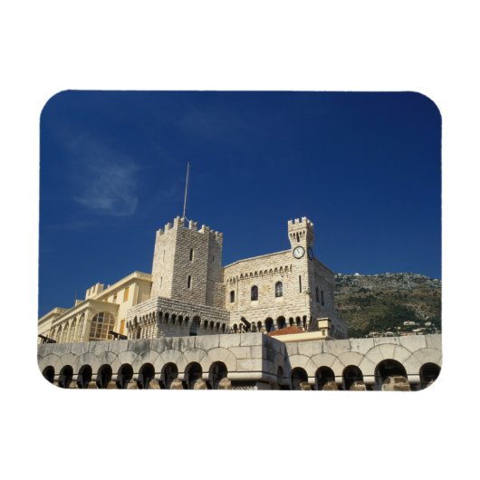 Monaco, Côte d'Azur, Fürstenpalast. Magnet (Horizontal)
