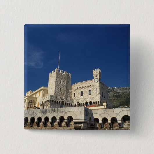 Monaco, Cote d'Azur, Prinzpalast. Button (Vorderseite)