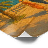 Monaco – Das Juwel der Französischen Riviera. Poster (Ecke)