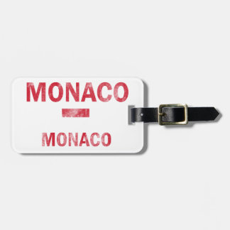Monaco-Entwürfe Gepäckanhänger