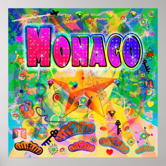 Monaco Epoch Hour Poster (Vorne)