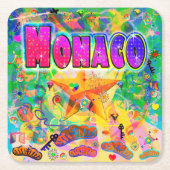 Monaco Epoch Hour Untersetzer (Vorderseite)