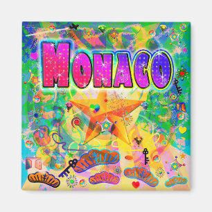 Monaco-Epoche-Stunden-Magnet Magnet