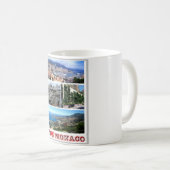 Monaco - Europa - I Liebe - Kaffeetasse (VorderseiteRechts)