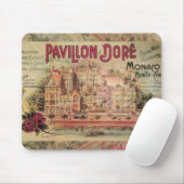 Monaco Extravagante Vintage Riviera Frankreich Mousepad (Mit Mouse)