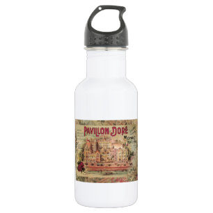 Monaco Fancy Vintage Französische Riviera Frankrei Trinkflasche