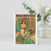 Monaco Festival Moon and Stars Postkarte (Stehend Vorderseite)