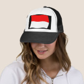 Monaco Flag Hat Truckerkappe (Beispiel)
