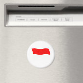 Monaco Flag Magnet (In Situ (Geschirrspüler))