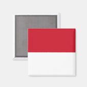 Monaco Flag Magnet (Vorderseite/Rückseite)