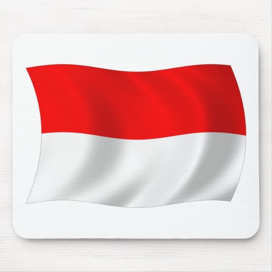 Monaco Flag Mousepad (Vorne)