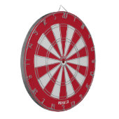 Monaco Flag Patriot's Bullseye Dartscheibe (Vorderseite Links)