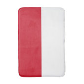 Monaco-Flagge Badematte (Vorderseite Vertikal)