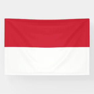 Monaco-Flagge Banner