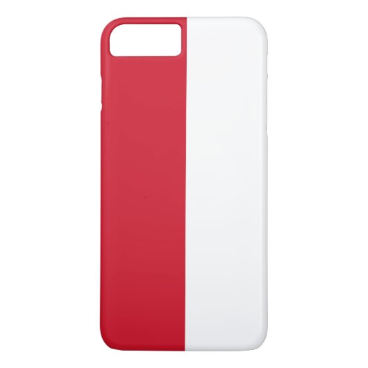 Monaco-Flagge Case-Mate iPhone Hülle (Rückseite)