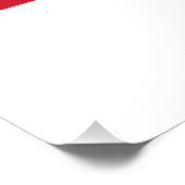 Monaco-Flagge Fotodruck (Ecke)