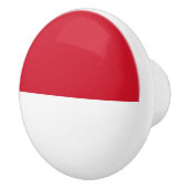 Monaco-Flagge Keramikknauf (Rechts)