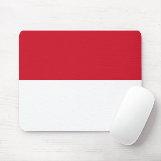 Monaco-Flagge Mousepad (Mit Mouse)