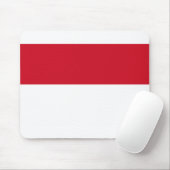 Monaco-Flagge Mousepad (Mit Mouse)