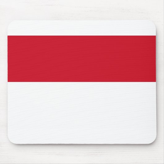 Monaco-Flagge Mousepad (Vorne)