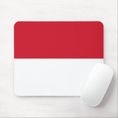 Monaco-Flagge Mousepad (Mit Mouse)