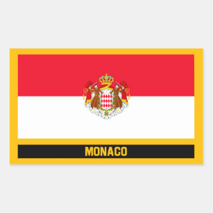 Monaco Aufkleber | Zazzle.de