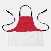 Monaco-Flagge Schürze (Vorderseite)