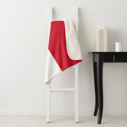 Monaco-Flagge Sherpadecke (Beispiel)