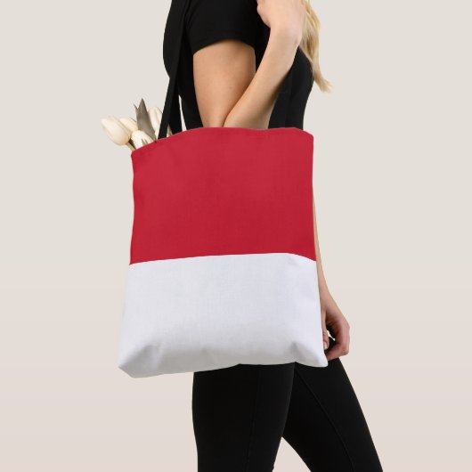Monaco-Flagge Tasche (Von Nahem)