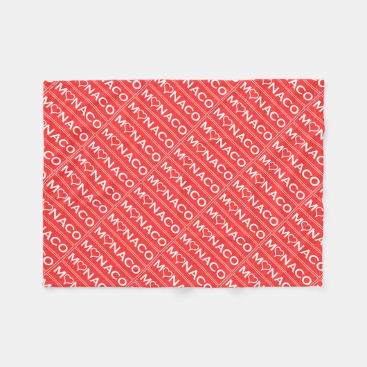 Monaco Fleecedecke (Vorderseite (Horizontal))