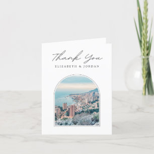 Monaco Foto Leere Dankeskarten Dankeskarte