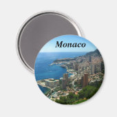Monaco-France-Magnet Magnet (Vorderseite/Rückseite)