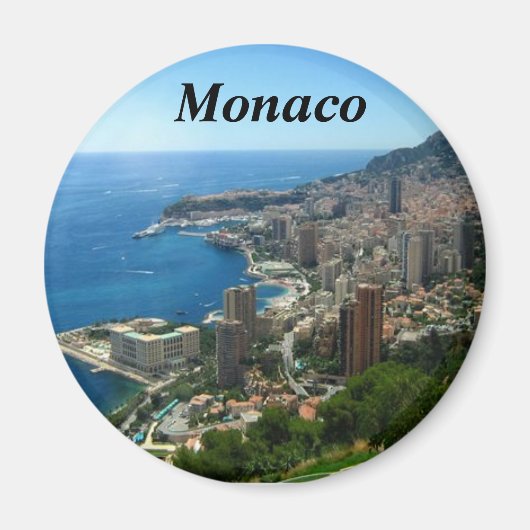 Monaco-France-Magnet Magnet (Vorne)