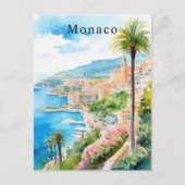 Monaco Frische Pasta machen Postkarte (Vorderseite)