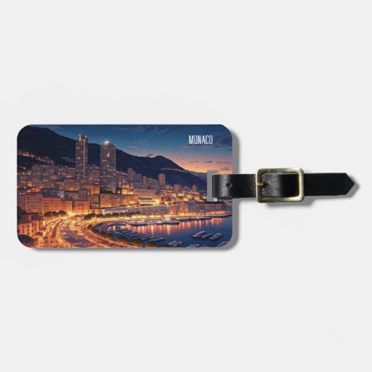 Monaco Gepäckanhänger (Vorderseite horizontal)