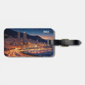Monaco Gepäckanhänger (Rückseite horizontal)