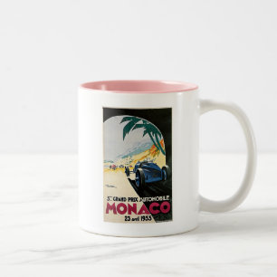 Monaco Grand Prix Automobil Zweifarbige Tasse