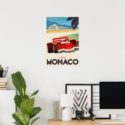 Monaco Grand Prix Poster (Heimbüro)