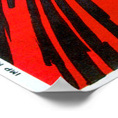 Monaco Grand Prix Race~ Vintage Automobile Ad Poster (Ecke)