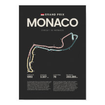 Monaco Grand Prix Streckenkarte