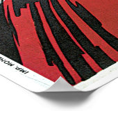 Monaco Grand Prix Vintage Travel Poster (Ecke)