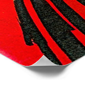 Monaco Grand Prix Vintages Werbeplakat Poster (Ecke)